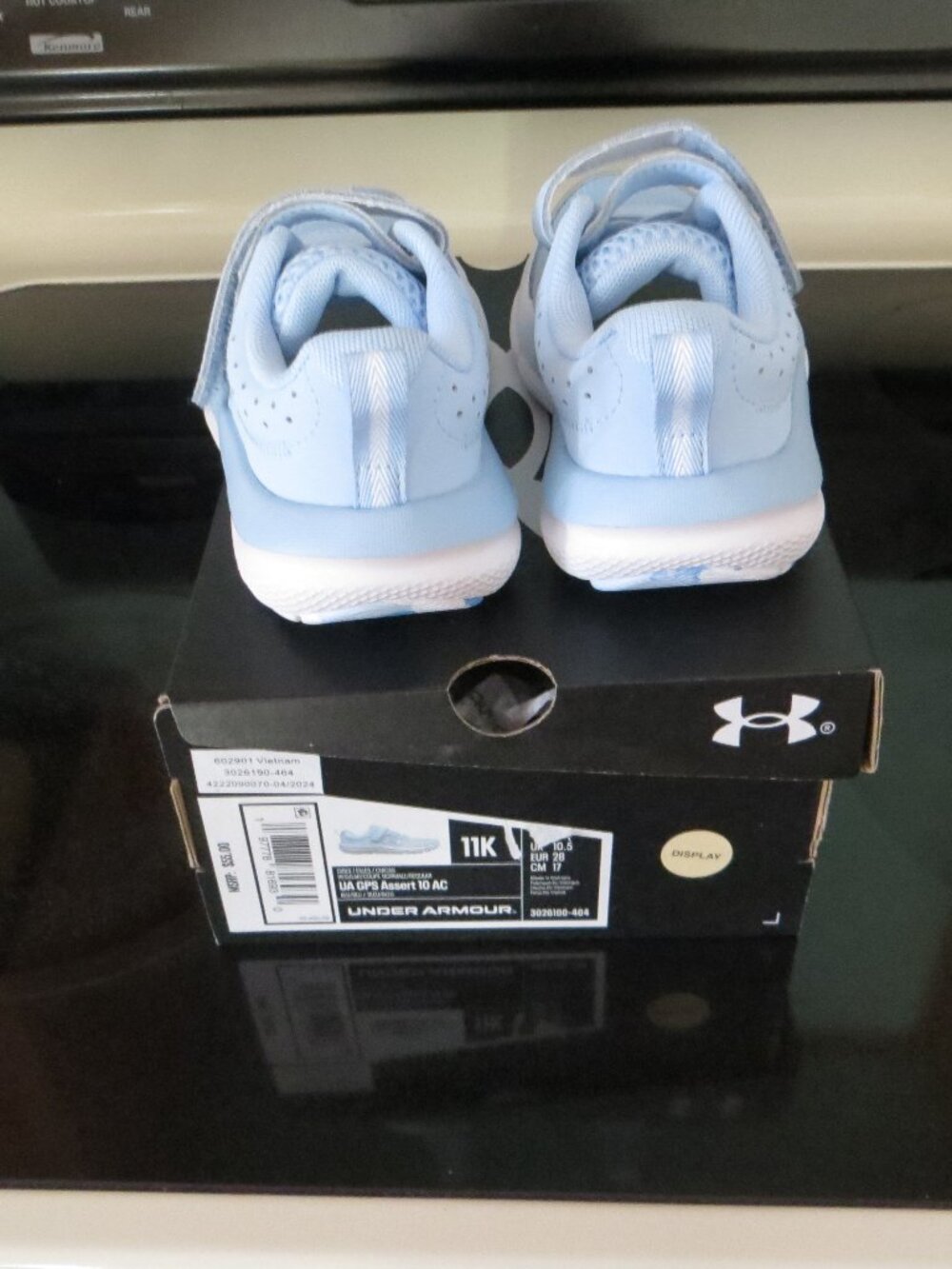 Girl's Under Armour GPS Assert 10 AC Sneakers - Picture 3 of 5